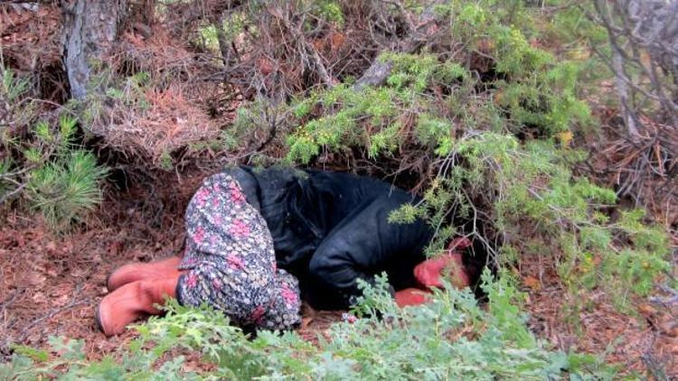 Ormanda kaybolan hamile kadın 21 saat sonra bulundu