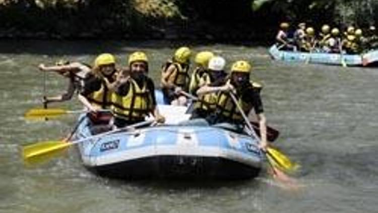 Başkentli rafting tutkuları Melen’de