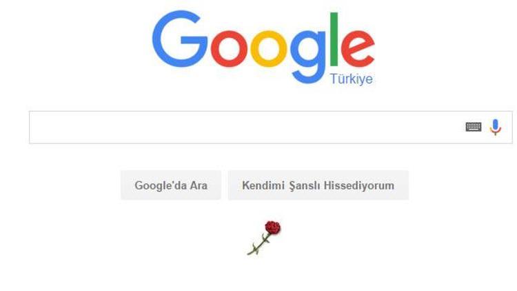 Googledan 10 Kasım için jest