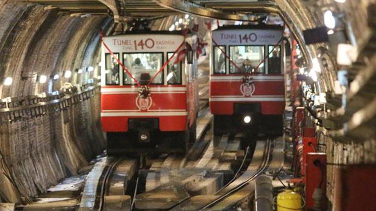 Karaköy-Beyoğlu Tüneli 140ncı yaşını kutluyor