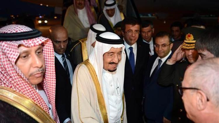 G-20 için Antalyaya gelen Suudi Kralı Selmana şatafatlı karşılama