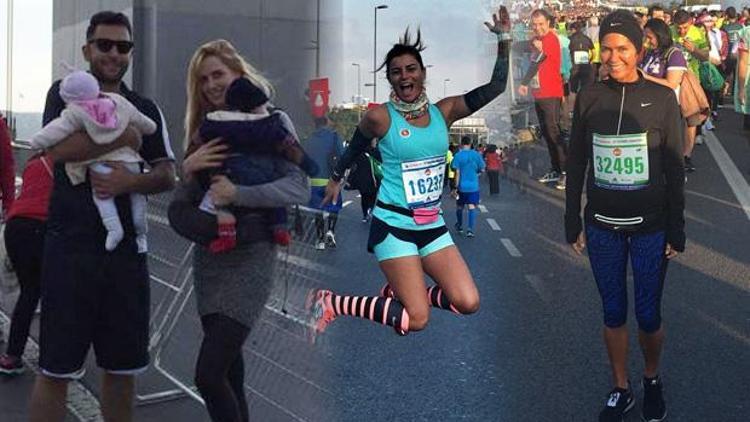 Vodafone 37’nci İstanbul Maratonunda ünlüler yardım için koştu