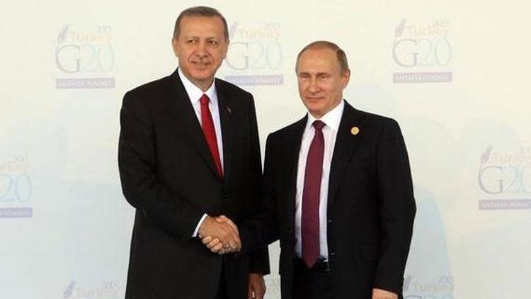 Cumhurbaşkanı Erdoğan, Putin ile görüştü