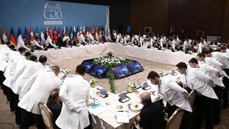 G20 Liderler Zirvesinde senkronize servis