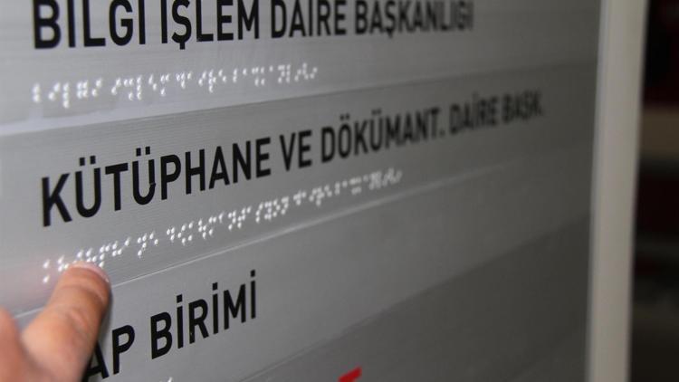 Karatekin Üniversitesi’nde ‘engelsiz kampüs’