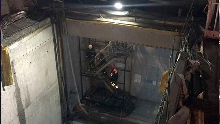 Metro şantiyesinde iş kazası: 1 ölü
