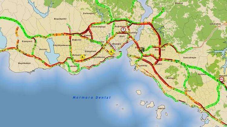 İstanbulluya trafik çilesi