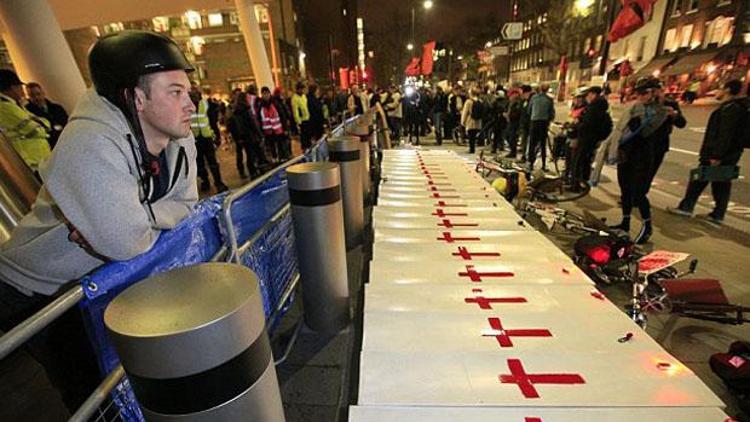 Londra’da bisiklet cinayetleri eylemi