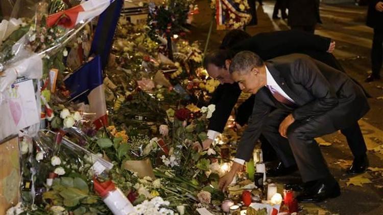 ABD Başkanı Obama, Bataclan konser salonuna gül bıraktı