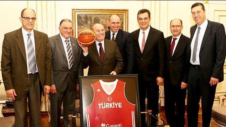 FIBA heyeti Topbaşı ziyaret etti