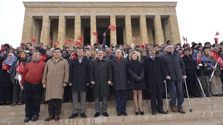 Engelliler Anıtkabir’de