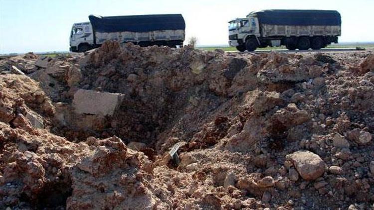 Nusaybindeki patlama büyük çukur oluşturdu