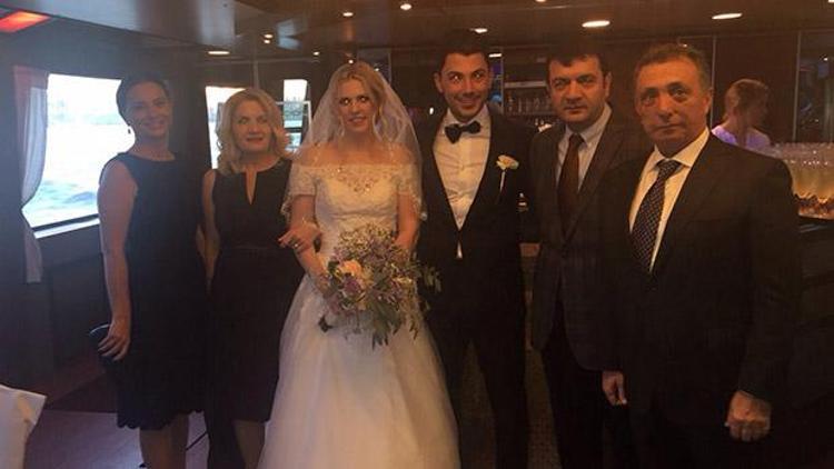 Beşiktaşlı Tolgay Arslan, evlendi