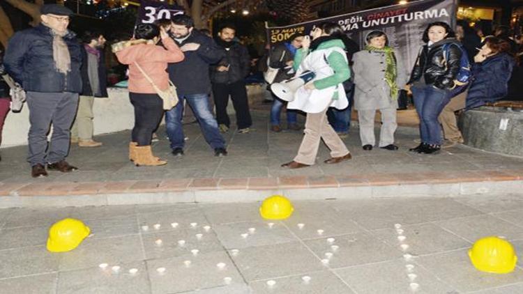 Kadıköy’de Soma eylemi