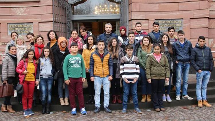 Somalı gençler, Frankfurt’a hayran kaldı