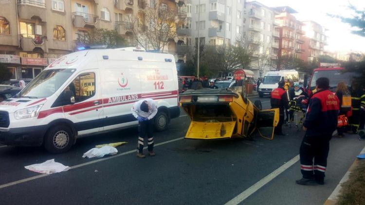 Uşak’ta otomobil takla attı: 3 yaralı