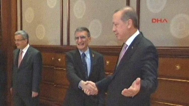 Cumhurbaşkanı Erdoğan, Sancarı kabul etti