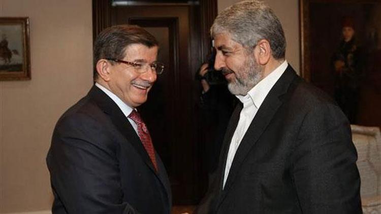Başbakan Davutoğlu, Halid Meşalle görüştü