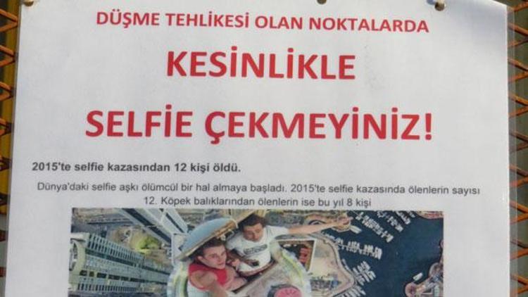 Körfez Köprüsü inşaatında selfie uyarısı