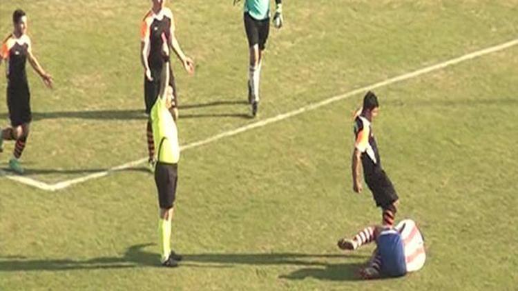 Rakibinin suratına tekme atan Mehmet Değirmenci futbolu bıraktı