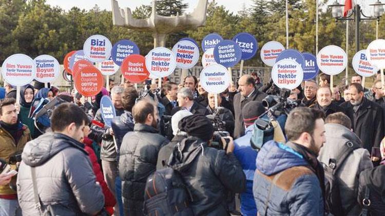 ODTÜde namaz gerginliği