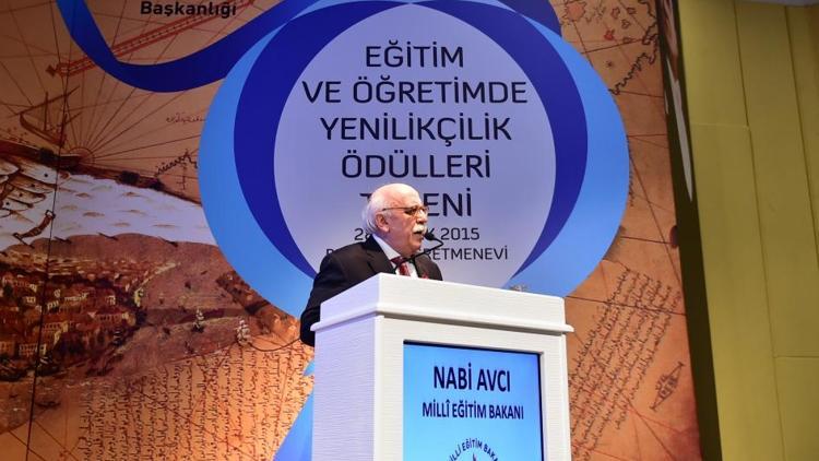 Bakan Avcı, Eğitim ve Öğretimde Yenilikçilik Ödülleri’ni verdi