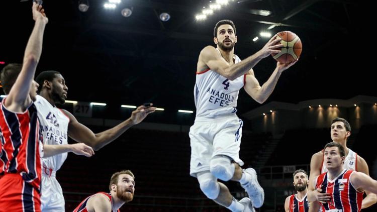 Anadolu Efes: 75 - Rönesans TED Ankara Kolejliler: 72