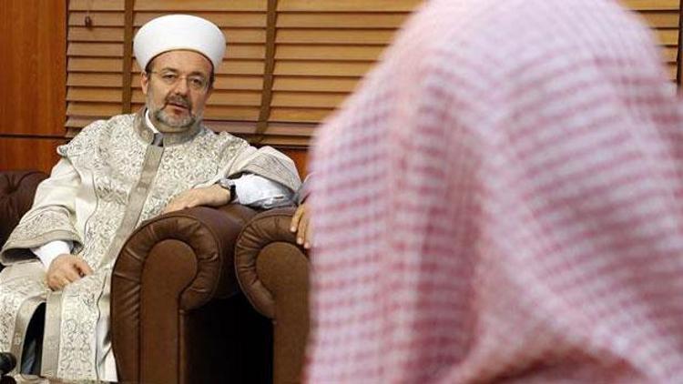 Diyanet İşleri Başkanı Görmez, Suudi Arabistandan İslam alemine mesaj verdi