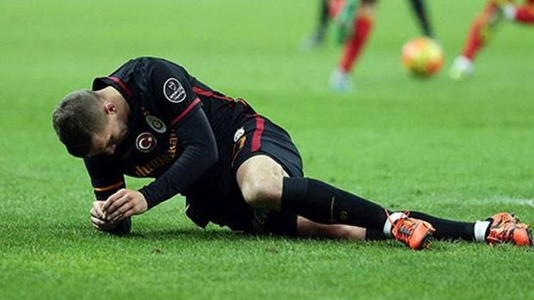 Galatasarayda Podolski şoku