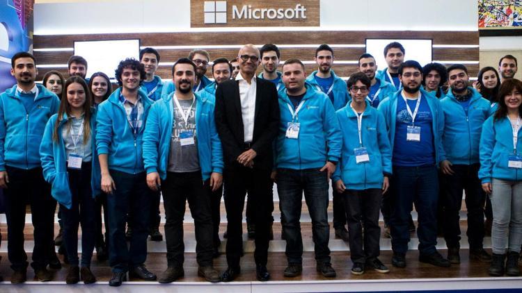 Microsoftun patronu Satya Nadella Türkiyeye geldi