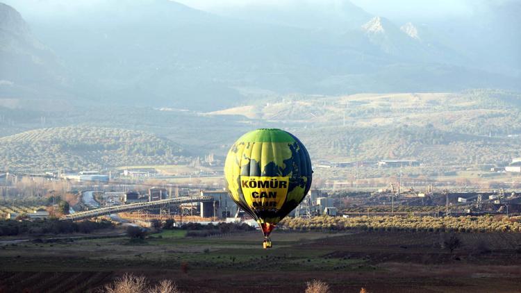 Greenpeace’den balonlu eylem