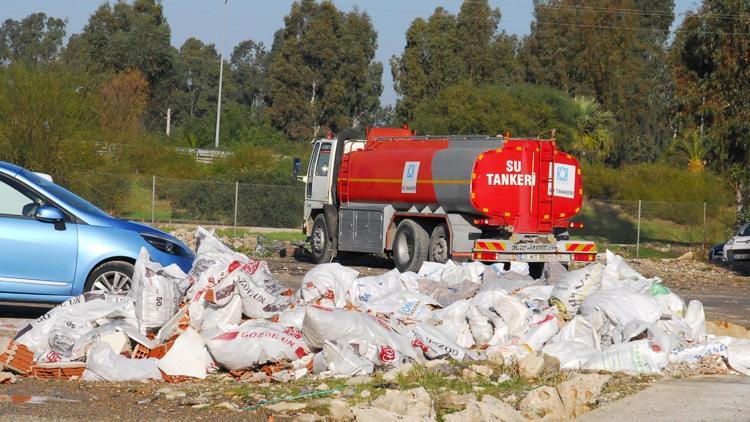 Üçkuyular moloz deposu