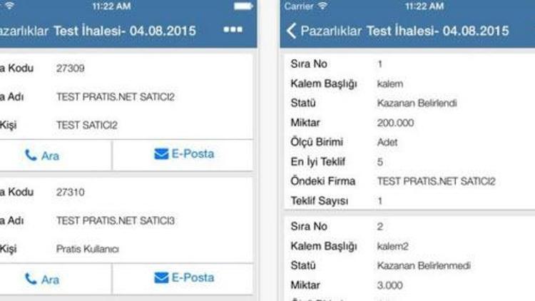 BİMSA Pratis Mobil Android ve App Storea geldi