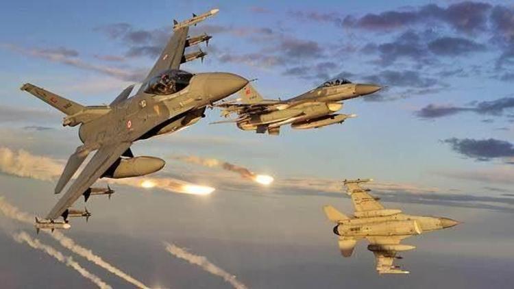 6 uçakla Kuzey Irak’a hava harekatı