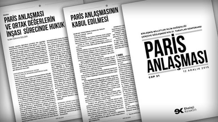 Paris İklim Anlaşması metni Türkçe’ye kazandırıldı