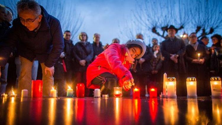 Sultanahmetteki saldırı Frankfurtta protesto edildi