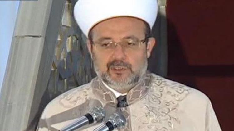 Mehmet Görmez, Sultanahmet Camisinde hutbe okudu