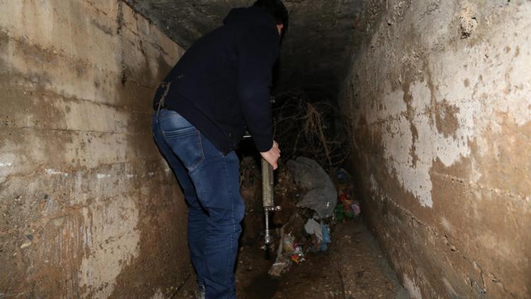 PKKlı teröristlerin kazdığı 40 metrelik tünel ortaya çıkarıldı