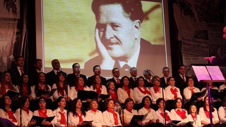 Nazım Hikmet Gaziemir’de anıldı