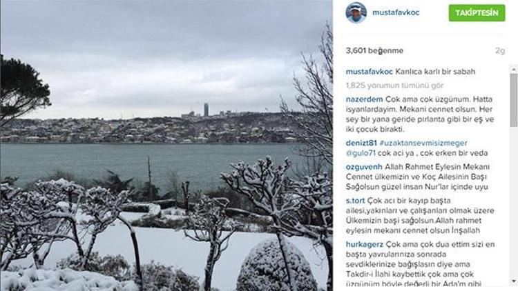 Mustafa Koçun son Instagram paylaşımı