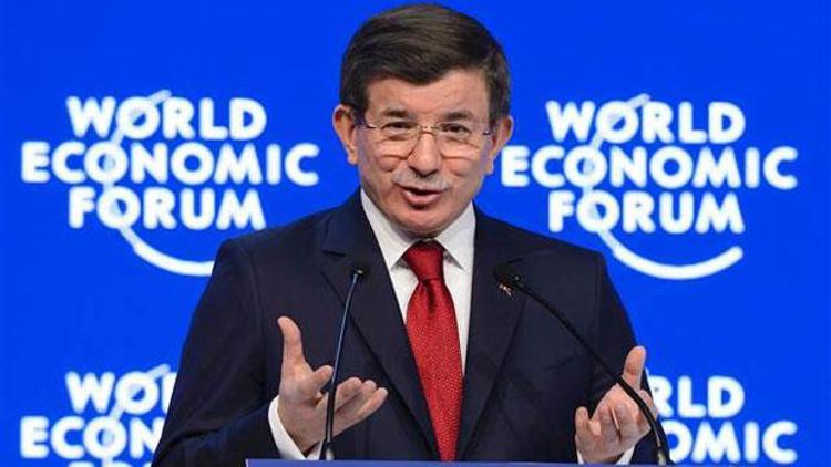 Başbakan Davutoğlu, Davosta Rusyayı eleştirdi