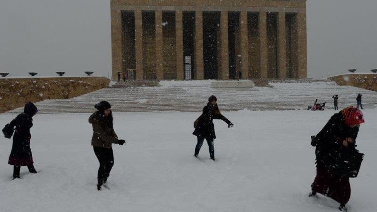 Ankara Hava Durumu Kar Yağışı Devam Ediyor
