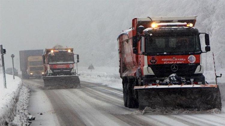 TIRların Bolu Dağından geçişine izin verilmiyor