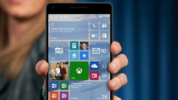 Windows 10 Mobileın çıkış tarihi belli oldu