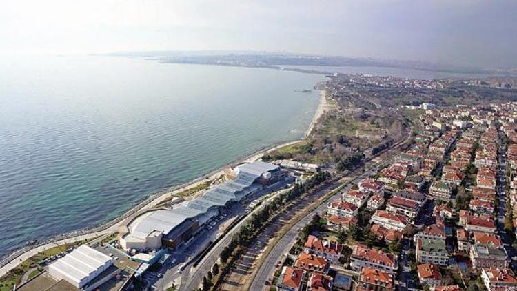 Ataköyden sonra sıra Florya sahilde