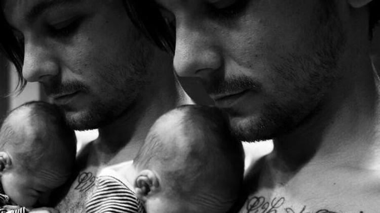 One Direction üyesi Louis Tomlinson bebeğinin fotoğrafını paylaştı