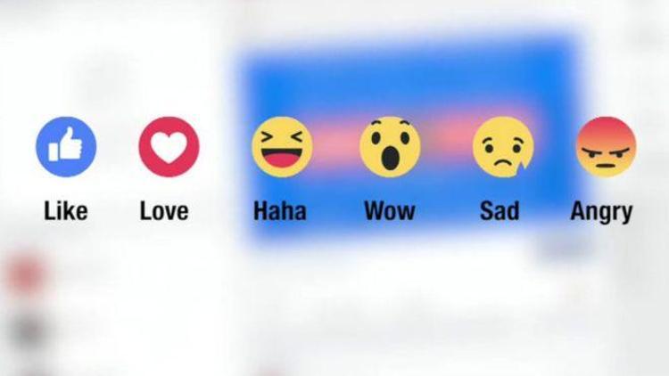 Facebookta beğen tuşuna ek emojiler geliyor