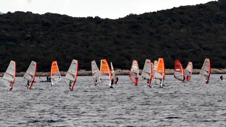 Bodrum’da windsurf heyecanı