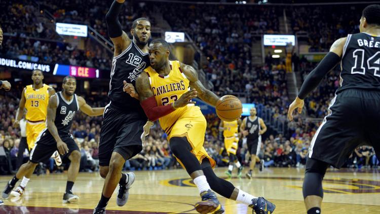 Cavaliers, San Antonio Spursü devirdi