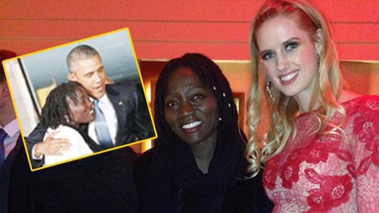 Wilma Ellesden Barack Obama’nın kız kardeşi Auma Obama ile hatıra pozu
